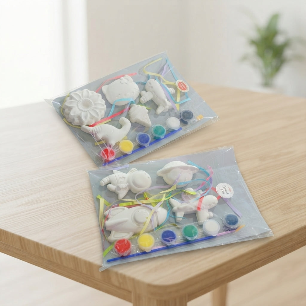 DIY Small Plaster Painting Kit for Kids – Fun & Creative Arts and Crafts Set
