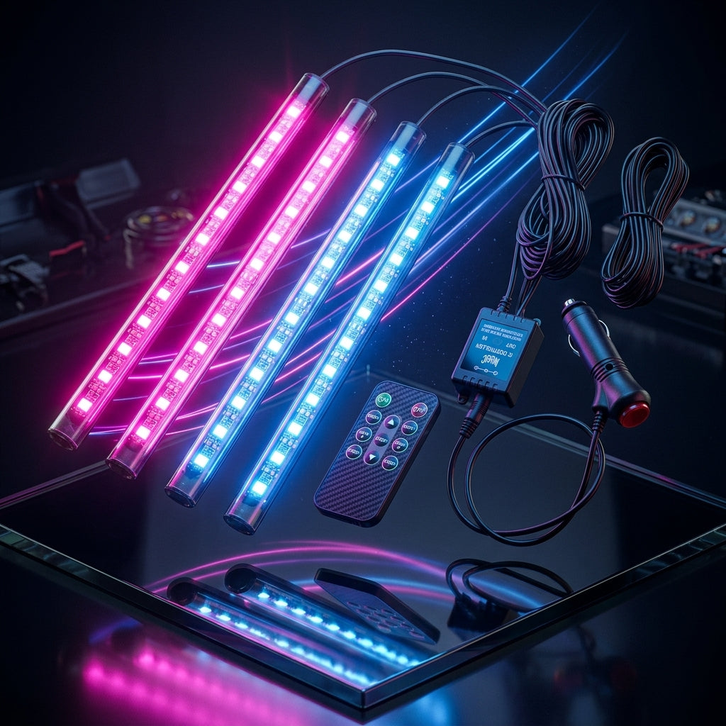 RGB Car Interior Ambient LED Lighting Kit