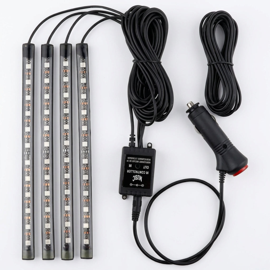 RGB Car Interior Ambient LED Lighting Kit
