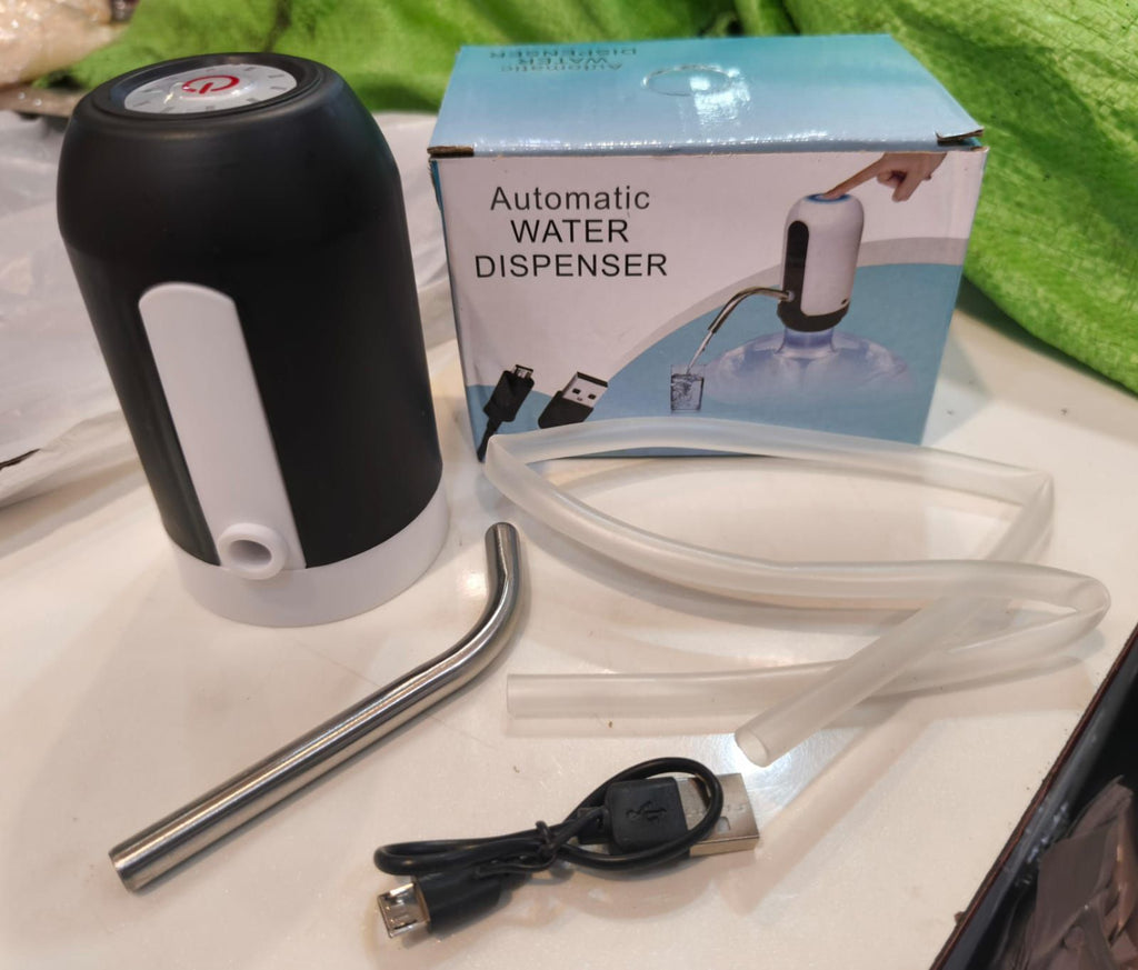 Automatic Water Pump Dispenser Rechargeable Portable USB Pump For Standard Water Bottles With Quick Water Flow For Home Office And Outdoor Use Rs 564