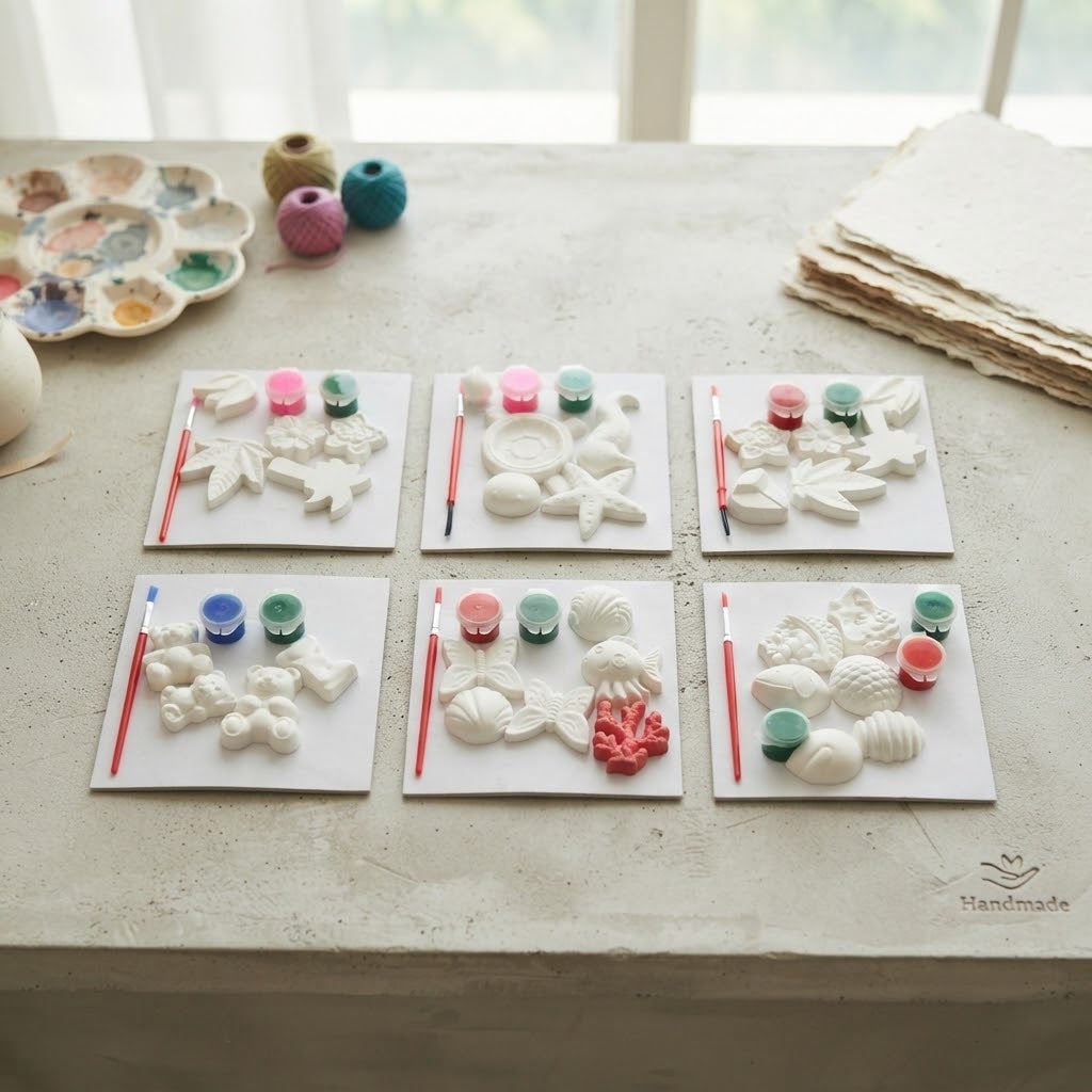 "Pack of 6" Painting kit For Kids/Birthday Return Gift/Goodie Bag mix design