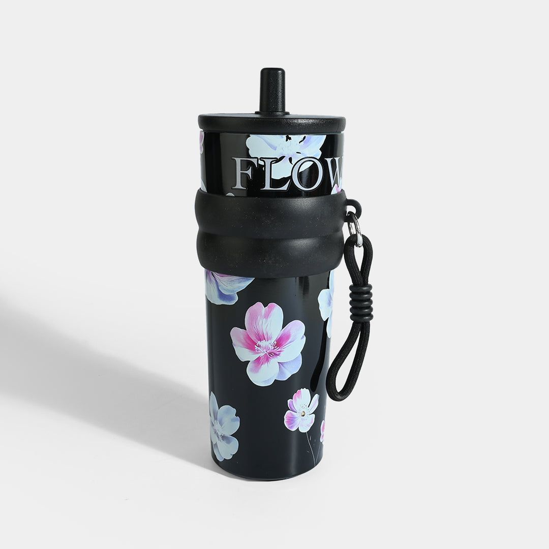 Flowers Tumbler 700ml – Stylish Floral Design Drinking Cup
