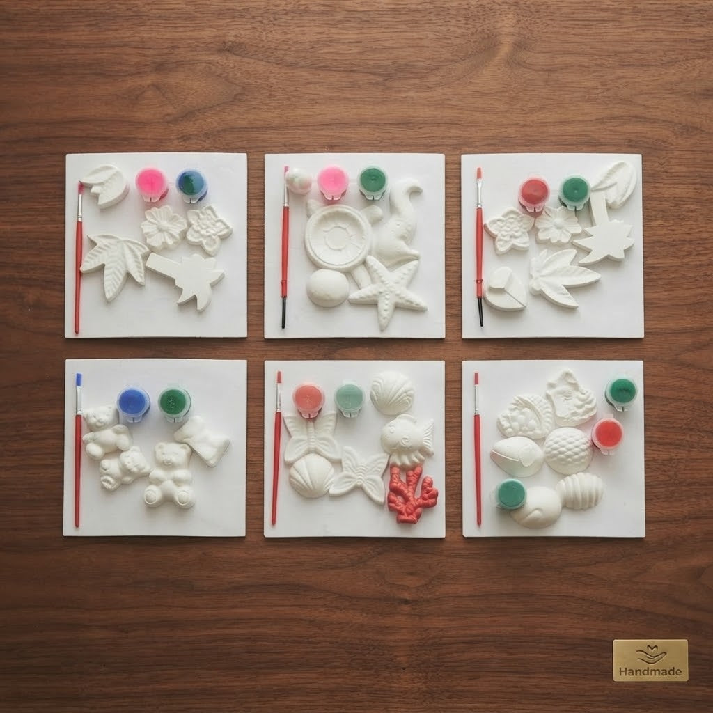 "Pack of 6" Painting kit For Kids/Birthday Return Gift/Goodie Bag mix design