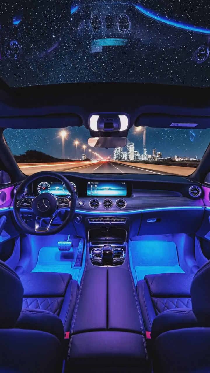 RGB Car Interior Ambient LED Lighting Kit