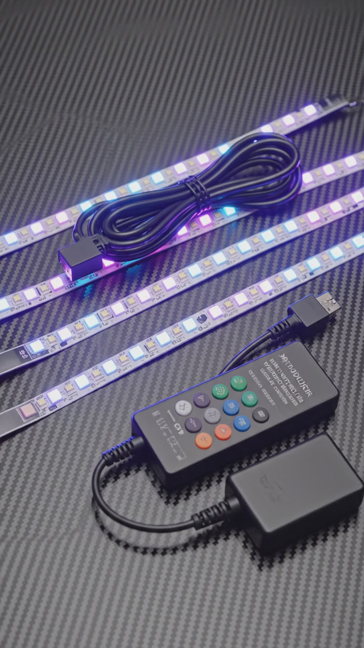RGB Car Interior Ambient LED Lighting Kit